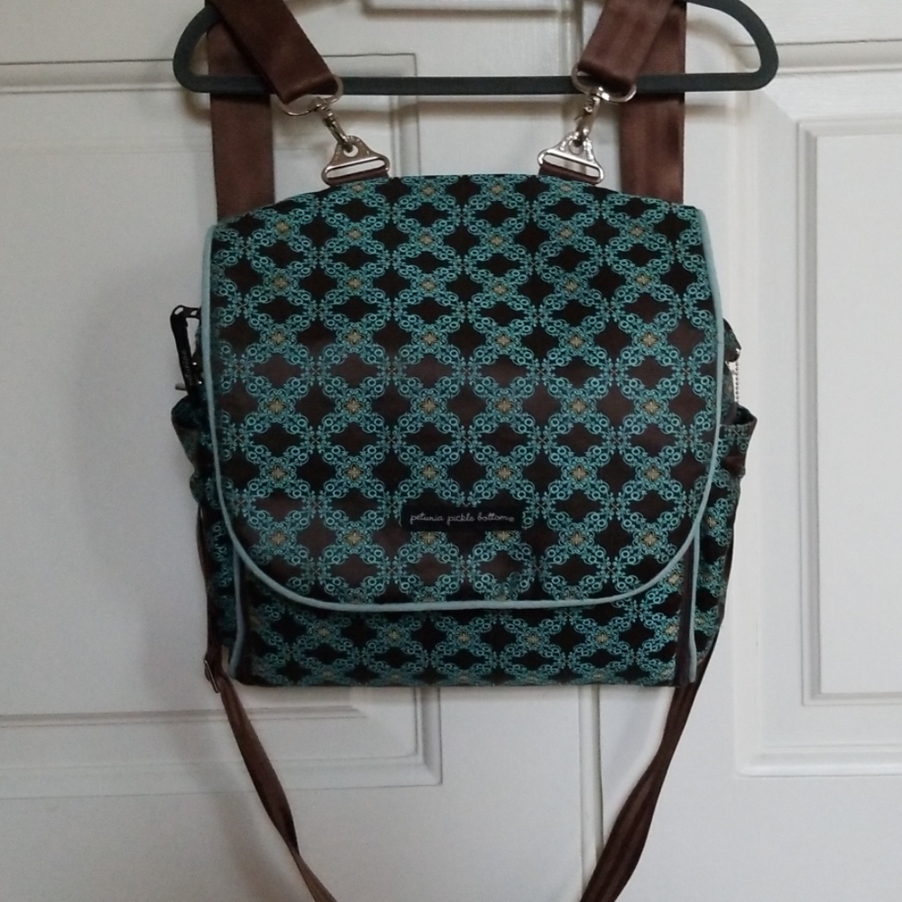 Petunia Piclke Bottom Diaper Bag
